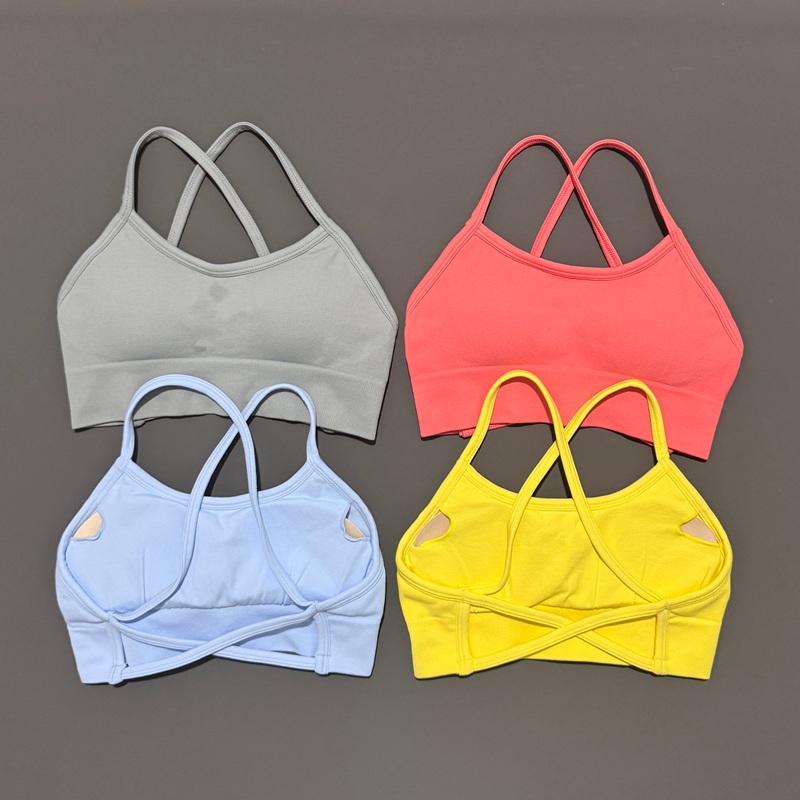 Bra Olahraga Tanpa Tali Belaka - Crop Top Crochet ulasan dan harga
